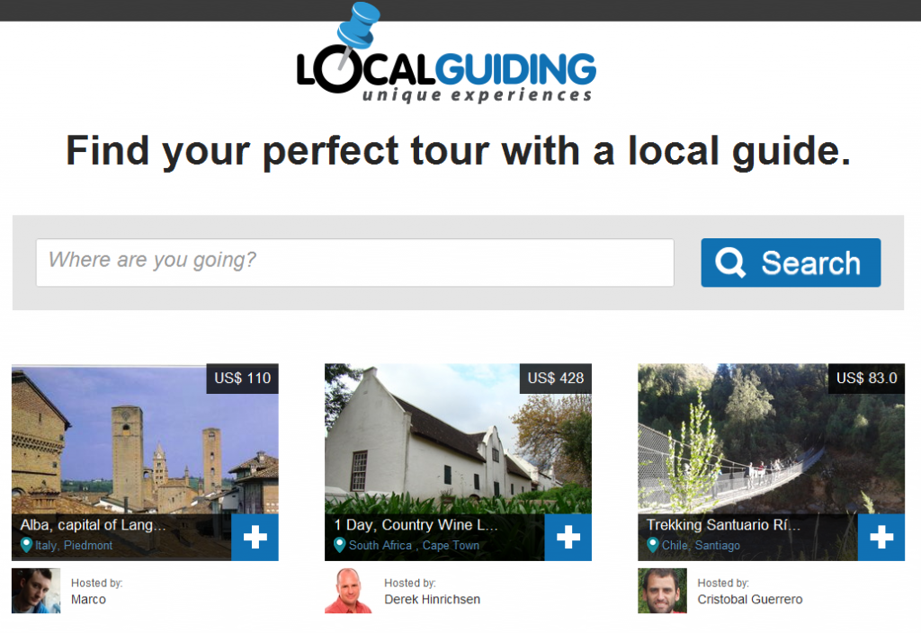 Local Guiding Homepage
